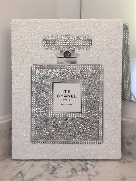 chanel 5 wall art.